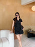 Summer Casual Wrap Tie Tops With Short Sets